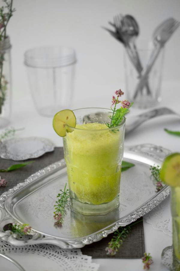 Sorbet citron basilic